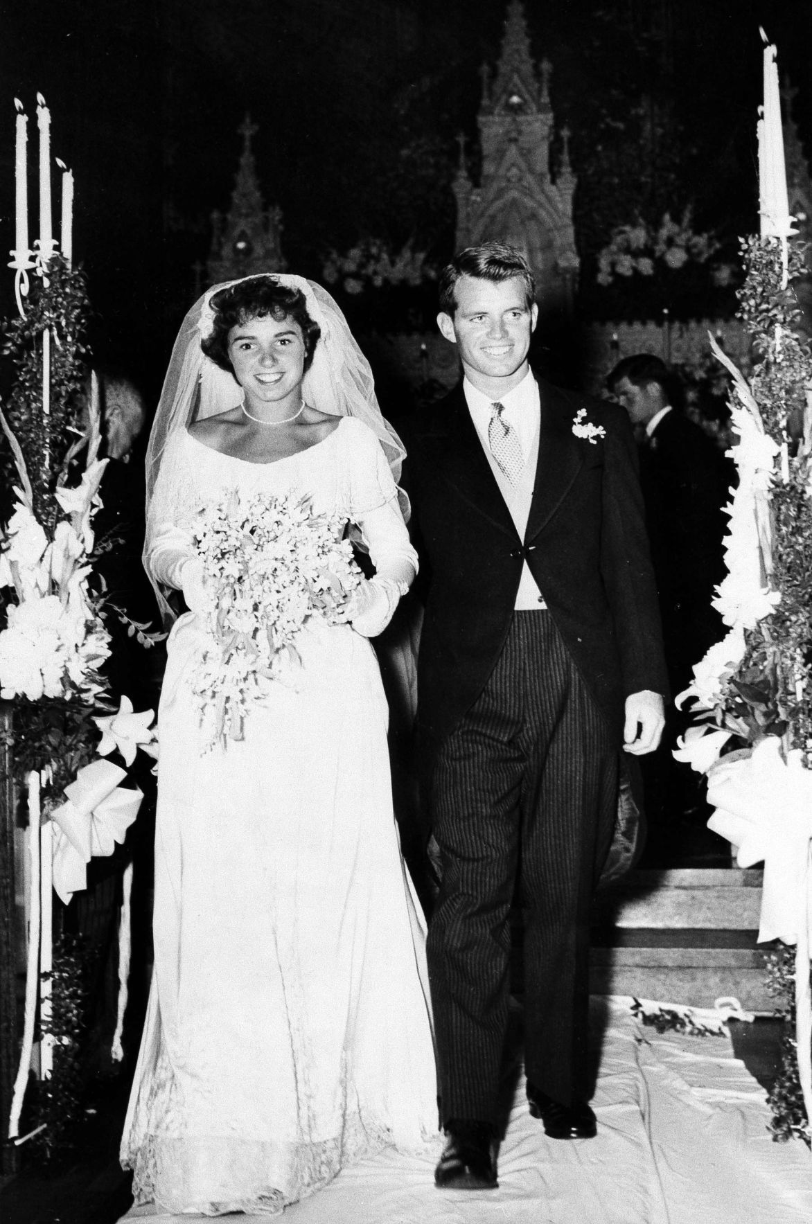 1950: Robert F. Kennedy and Ethel Skakel